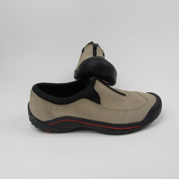 Land's End Womens Beige Suede 322424 Sz11B - Picture 1 of 11